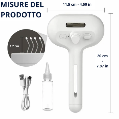 ZampaLux - La spazzola che il tuo cane amerà – Morbidezza e freschezza in ogni passata™ ZAMPALUX